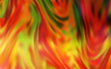 Açık Turuncu vektör parlak şablonu bulanıklaştırdı.