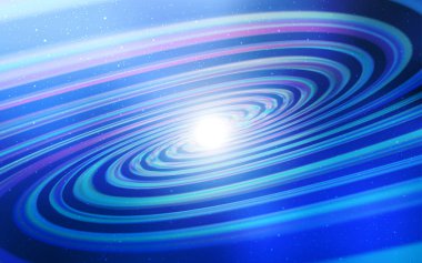 Hafif mavi vektör şablon alan yıldız.