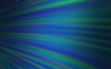 Açık Mavi, eğri çizgileri olan yeşil vektör arkaplanı.