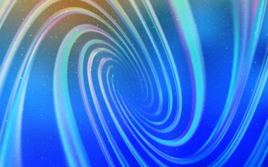 Gökada yıldız ışık mavi vektör arka plan.