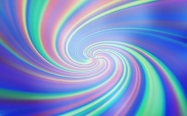 Bükülmüş çizgiler ile açık mavi vektör dokusu.