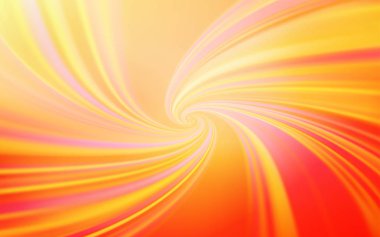 Açık Turuncu çizgili vektör deseni.