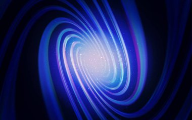 Koyu mavi vektör arka plan astronomi yıldız ile.