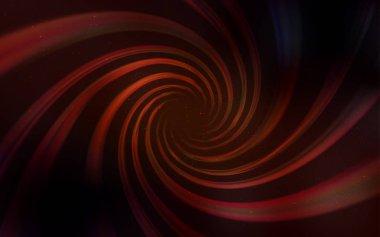 Gece gökyüzü desenle koyu turuncu vektör yıldız.