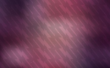 Tekrarlanan çubuklarla Açık Pembe vektör şablonu.