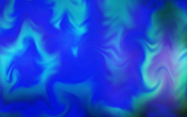 Açık BLUE vektörü parlak şablonu bulanıklaştırdı.