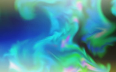 Açık Mavi, Yeşil vektör soyut düzeni.