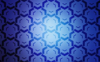 Kavisli çizgilerle açık Mavi vektör arka planı.