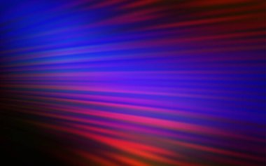 Düz çizgileri olan koyu mavi, kırmızı vektör arkaplan.