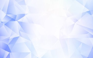 Hafif BLUE vektörü düşük poli dokusu.