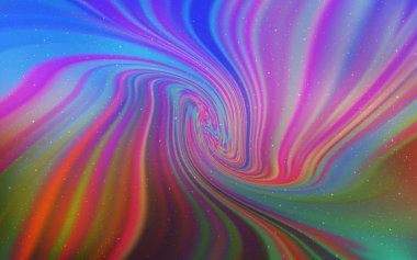 Açık mavi, Samanyolu yıldızlarıyla sarı vektör dokusu.