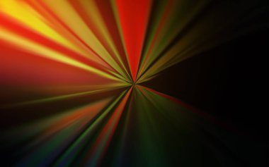 Koyu Turuncu vektör soyut parlak şablon.