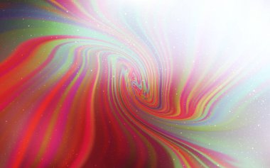 Işık kırmızı vektör doku ile Samanyolu yıldız.