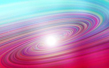 Açık Mavi, Samanyolu yıldızile kırmızı vektör doku.