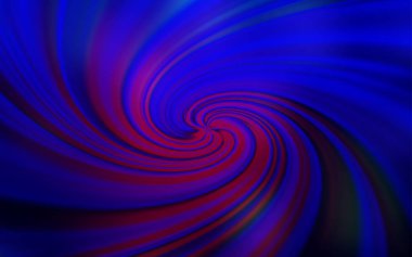 Koyu Mor, bükülmüş çizgilerle pembe vektör düzeni.