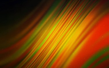 Gökada yıldız koyu turuncu vektör arka plan.