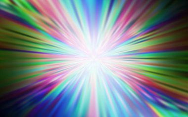 Açık Mavi, Yeşil vektör bulanık ve renkli desen.