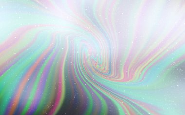 Uzay yıldızları ile Açık Gri vektör şablonu.