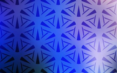 Açık Pembe, çokgen biçimli Mavi vektör arkaplanı.