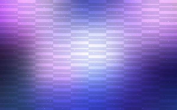 Ljusrosa, blå vector bakgrund med rak ränder. — Stock vektor