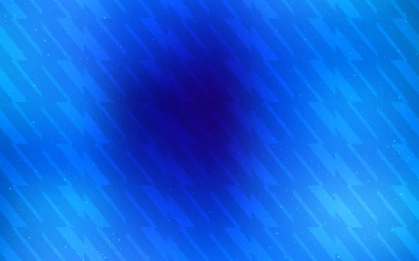 Textura vectorial azul claro con líneas de colores. — Vector de stock