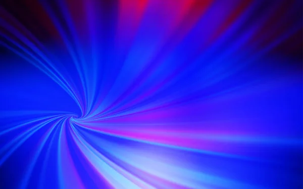Dunkelrosa, blauer Vektor bunt abstrakt Hintergrund. — Stockvektor