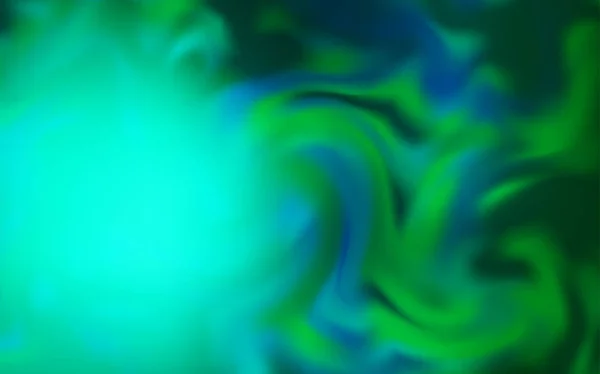 Lumina verde vector estompat strălucire șablon abstract . — Vector de stoc