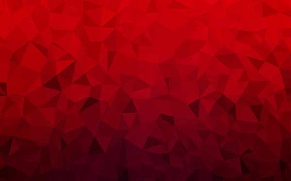 Vecteur rouge foncé faible texture poly. — Image vectorielle