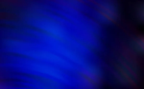 Темная векторная текстура синего цвета с мокрыми линиями. — стоковый вектор