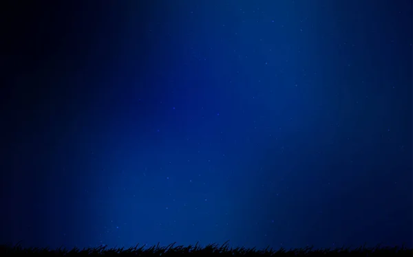 Fondo vectorial azul oscuro con estrellas astronómicas . — Vector de stock