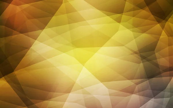 Vert foncé, motif de triangles à gradient vectoriel jaune . — Image vectorielle