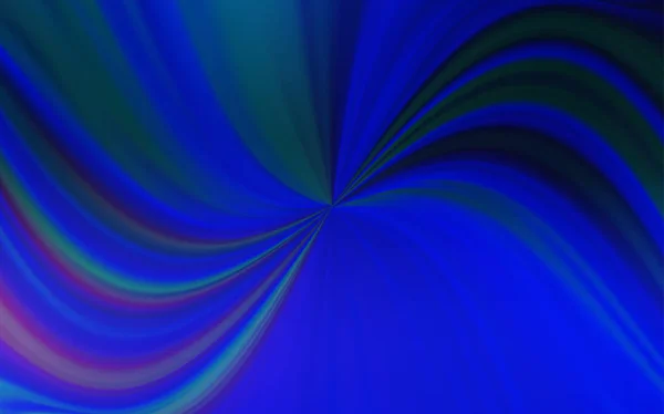 Tmavé BLUE vektor abstraktní rozmazané pozadí. — Stockový vektor