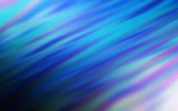 Texture vectorielle BLEU foncé avec étoiles laiteuses . — Image vectorielle