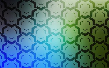 Açık Mavi, satırlı yeşil vektör arkaplanı.