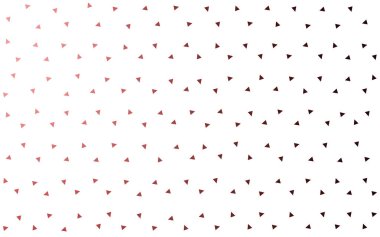 Hafif pembe, kırmızı vektör poligonal şablonu.