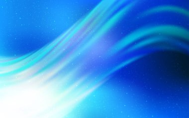 Gece gökyüzü desenle ışık mavi vektör yıldız.