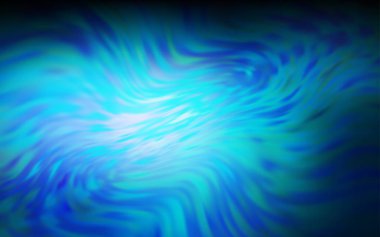 Koyu mavi vektör soyut parlak desen.