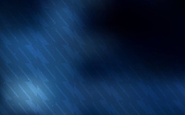 Düz çizgileri olan koyu mavi vektör düzeni.