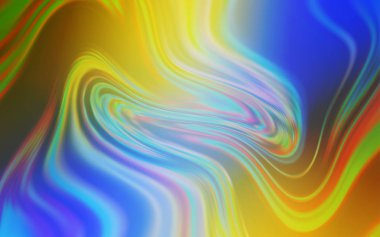 Açık Mavi, Sarı vektör parlak şablonu bulanıklaştırdı.