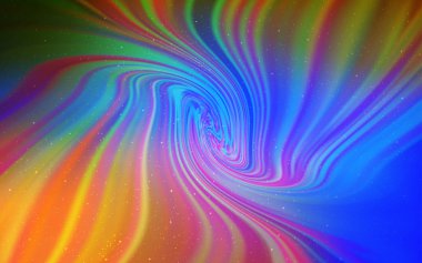 Çok renkli vektör arka plan gökada yıldız ışık.