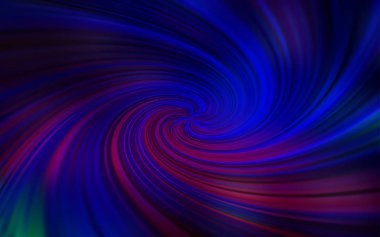 Koyu pembe, mavi vektör parlak şablonu bulanıklaştırdı.