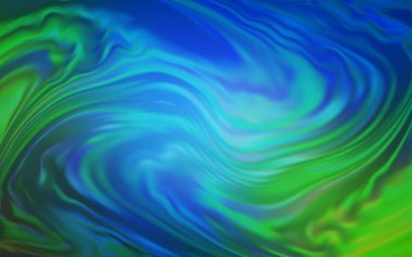 Açık Mavi, Yeşil vektör bulanık desen.