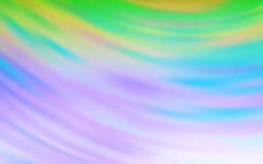 Açık Mavi, Wry çizgileri olan yeşil vektör şablonu.