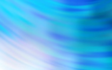 Bükülmüş çizgilerle hafif Mavili vektör arkaplanı.