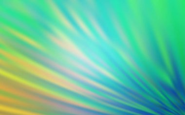 Renkli çizgileri olan açık yeşil vektör dokusu.