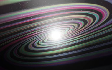 Samanyolu yıldızları ile koyu gri vektör dokusu.