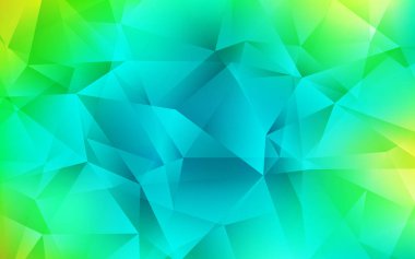 Açık Yeşil Vektör soyut mozaik arkaplan.