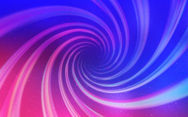 Hafif pembe, mavi vektör doku ile Samanyolu yıldız.