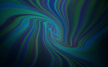 Koyu mavi vektör düzen kozmik yıldız ile.