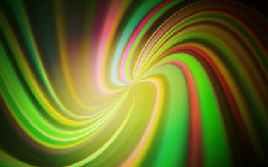 Koyu yeşil, sarı vektör soyut parlak şablon.